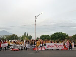 Orasi Mahasiswa Tentang Keresahaan Pendidikan Indonesia (02/05/2025) (beritaunsoed.com/Gita Amalia S.)