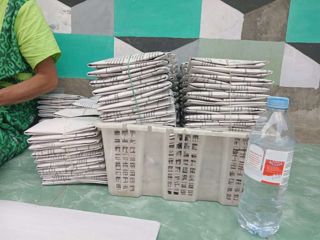 Hasil produksi tempe di Desa Pliken (05/08/2025) (beritaunsoed.com/Muhammad Robin Mubarok N.)