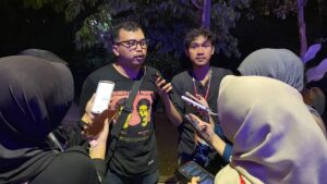 Wawancara bersama Rakyan, salah satu Inisiator Aksi Kamisan Purwokerto (29/08/25) (beritaunsoed.com/Ratih Anjar Putri).