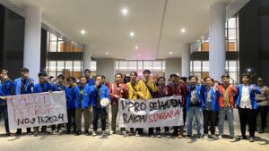Pembacaan Pernyataan Sikap (23/09/2025) (beritaunsoed.com/Vitaloka Dwi Az-Zahra)