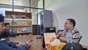 Wawancara bersama Kepala Pusat Pengembangan KKN Unsoed (20/8/2025) (beritaunsoed.com/Zaki Zulfian)