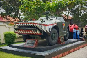Panser BRDM TNI Angkatan Darat. (10/02/2026) (Beritaunsoed.com/Ryu Athallah Raihan)