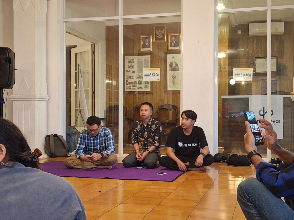 Suasana saat Diskusi Publik Sedang Berlangsung (2/4/2026) (Beritaunsoed.com/ Velen Candra Nadia) 