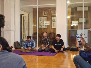 Suasana saat Diskusi Publik Sedang Berlangsung (2/4/2026) (Beritaunsoed.com/ Velen Candra Nadia)