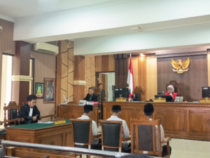 Suasana Persidangan Pembacaan Putusan Majelis Hakim (29/4/2026) (Beritaunsoed.com/Dwi Santika Sukmaningrum)