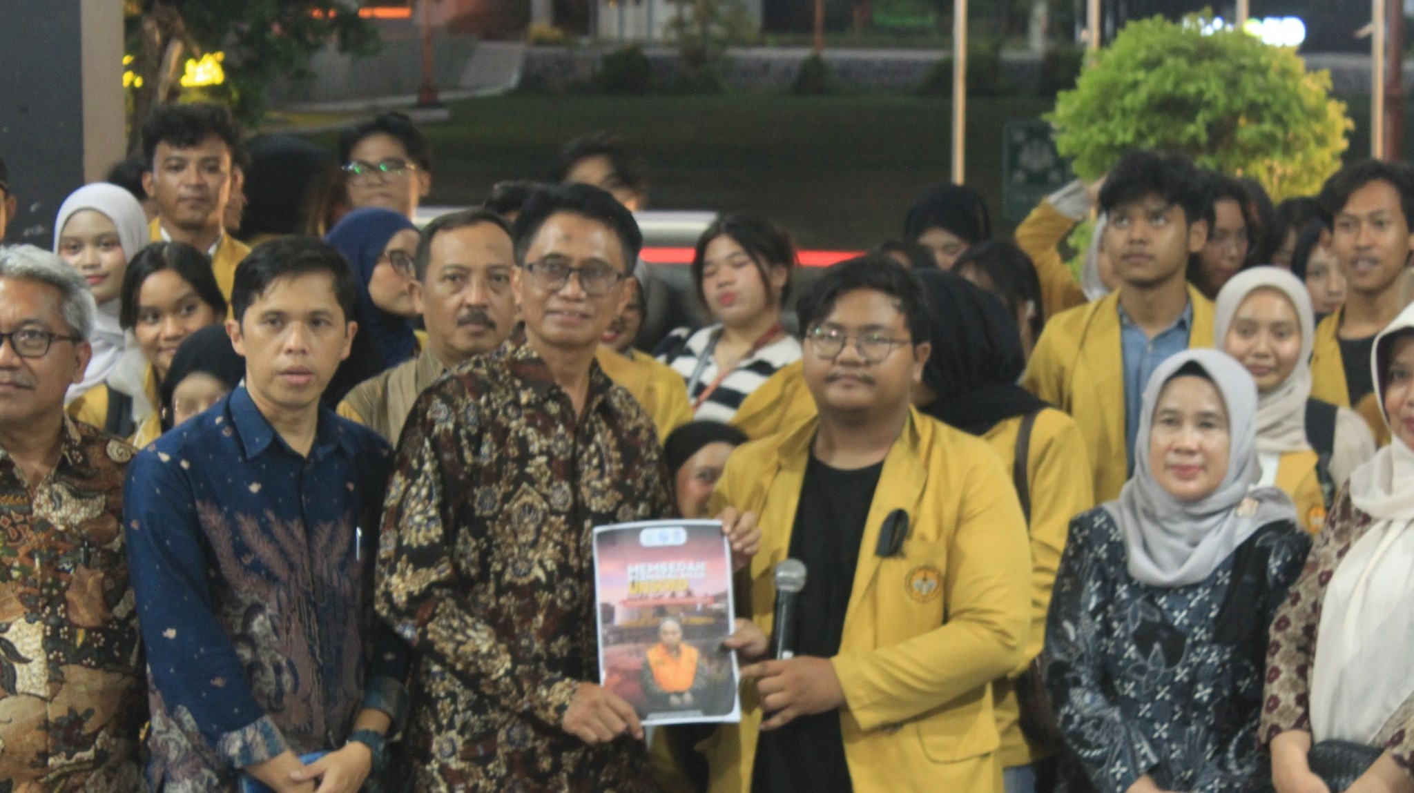 Ngopi Bareng Rektor, Mahasiswa Unsoed Tagih Kejelasan Janji Rektorat